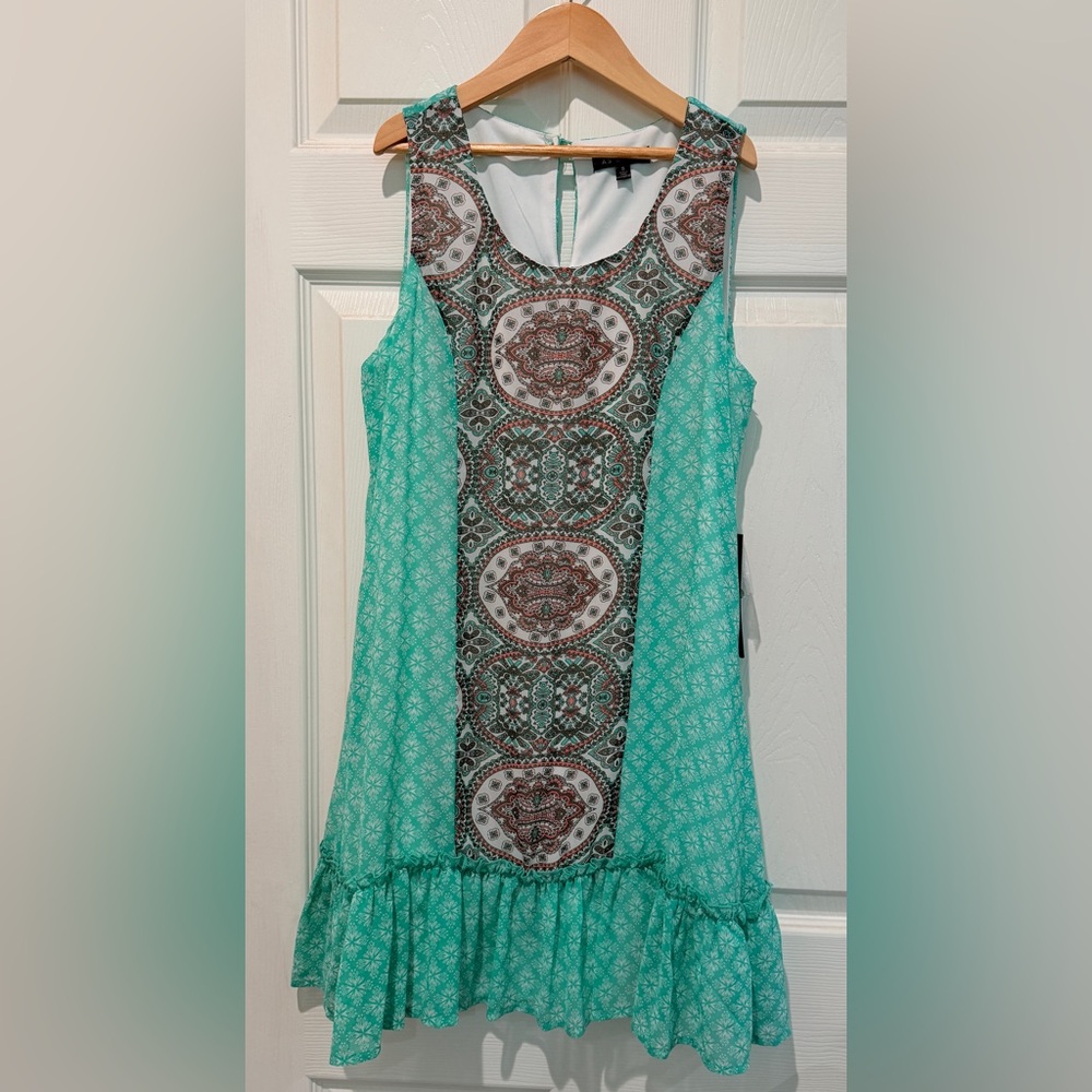 NWT As U Wish sleeveless dress Sz XS
